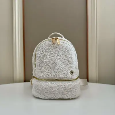 Plush Women's Backpack, Mini, Cute, Casual Travel - 7