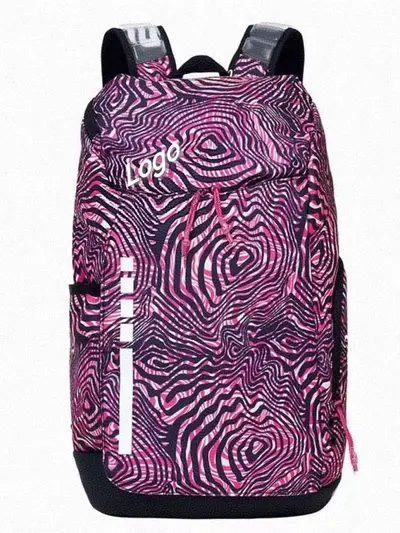 Elite Basketball Rucksack mit Luftpolster, Doppel-Schulterriemen, Luftkissen-Rucksack, Lastverteilung, großes Fassungsvermögen, Schülerrucksack, Reise-, Pendel- und Bergsteiger-Rucksack