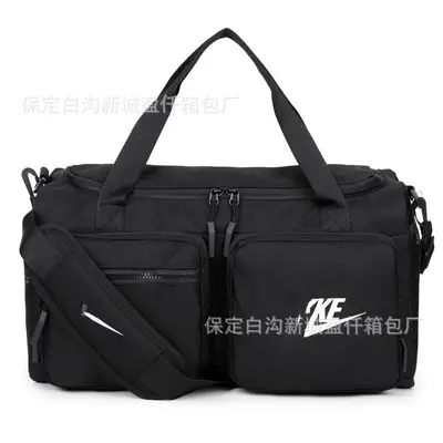 Farbblock-Reisetasche mit Nassfach-Trennung - 9