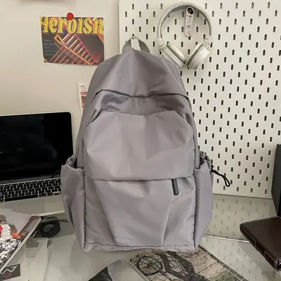 Men's Backpack, Large Capacity, for School and Travel with Laptop Compartment - 8