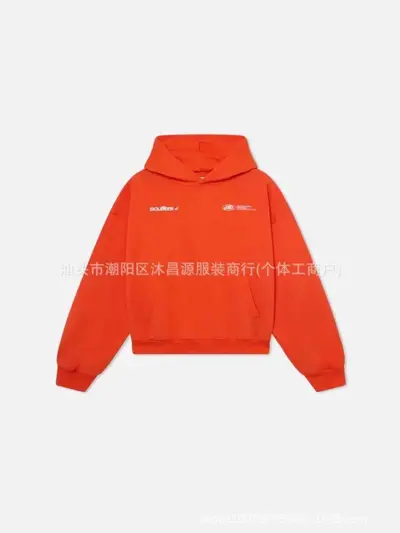 Unisex Autumn Winter Hooded Sweatshirt, Solid Color, Loose Fit