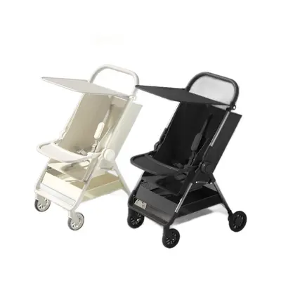 Lightweight Foldable Stroller for Toddlers, Seat and Recline, Hand-Pushed