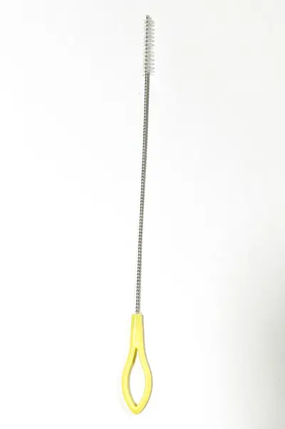 Edelstahl-Strohhalmbürste mit Nylon-Flaschenbürste - 10