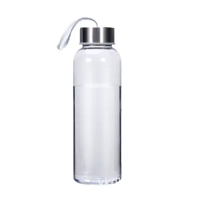 Hersteller 500 ML hitzebeständiger Trinkbecher mit Deckel aus Kunststoff und Edelstahl, tragbar, klein, für Outdoor-Sportarten, Wasserglas, Geschenkbecher, Großhandelszubehör