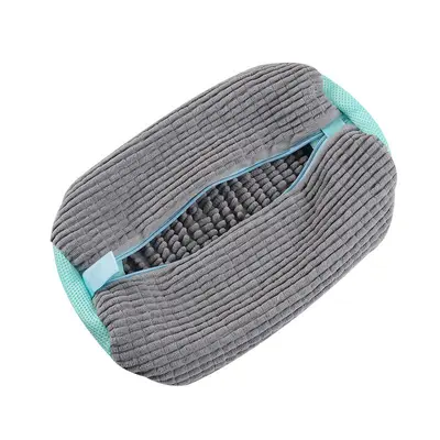 Amazon Top-Seller Schuhwaschbeutel Zylinderfform aus Polyester-Baumwollmischung Wäschesack Schuhschutz Verformungsschutz Pflegbeutel - 7