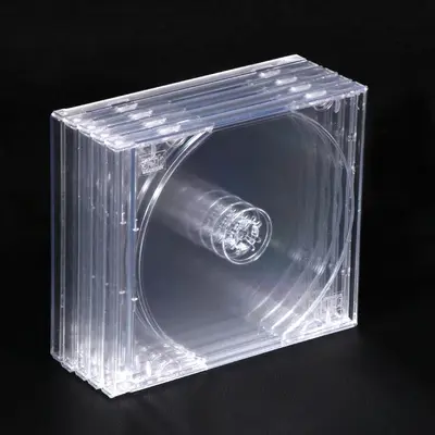 Şeffaf Kalınlaştırılmış CD Kutusu, Tek Parça, Çift Parçalı Ek ve İki Mühür