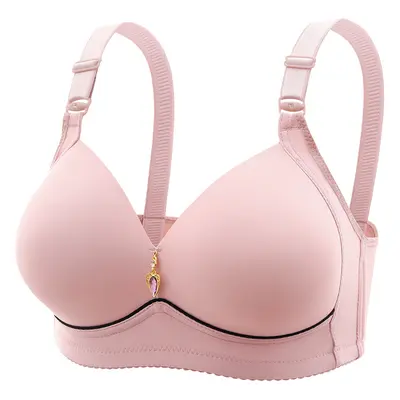 Plus Size Wireless Gathering Bra, Breathable - 9