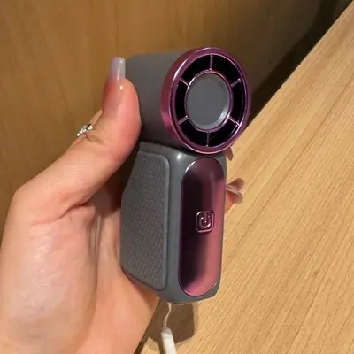 X688 Handheld Mini Fan USB Rechargeable with Digital Display - 9