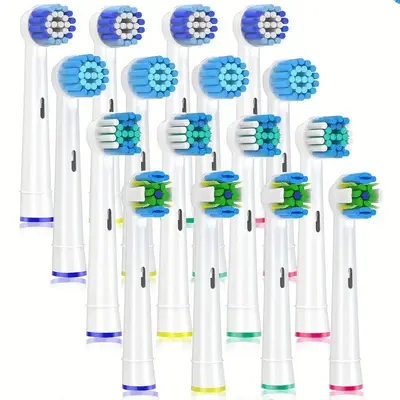 OLB Electric Toothbrush Replacement Head, Fits SB17A/50A/60A/17S/18A/20A/25A/417A - 8