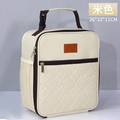 Große PEVA-Picknick-Kühltasche, wasserdicht, mit Umhängegurt - 10