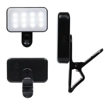 Dreifarbige verstellbare Live-Stream-Leuchte, Mini-Fotografie-Außenaufnahmen-Handyleuchte, Mini-tragbare LED-Selfie-Leuchte, Aufhelllicht - 4