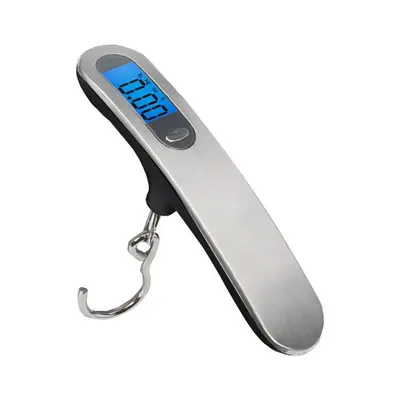 Hochpräzisions-Handschuhe-Waage 50 kg Kofferwaage Kofferwaage tragbare Mini-Digitalwaage Hakenhaken-Angelwaage Express-Gramm-Waage - 9