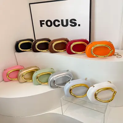 Niche Design Chain Women's Evening Bag, Underarm Single-Shoulder Crossbody - 3