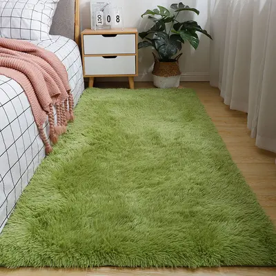 Scandinavian Style Home Rug, Silk Wool Blend, for Living Room and Kids' Room - 11