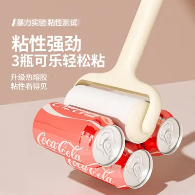 High-viscosity washable lint roller with refills - 4
