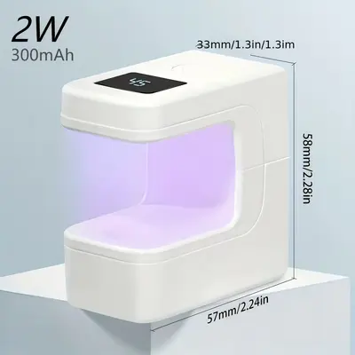 LED Nagellampe zum schnellen Trocknen von Nägeln LED Lichtherapie Gelnageltrockner Nail Dryer
