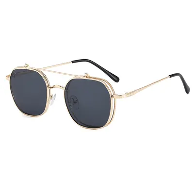 Steampunk-Doppelklappbrille 2026 - 7