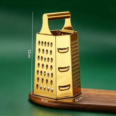 Vierseitiger Edelstahl-Gemüsehobel mit Ständer - 9