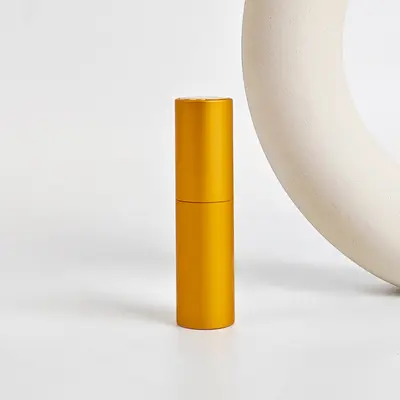 Yüksek kaliteli metal 5ml elektrokimyasal alüminyum iki bölmeli döner şişe, parfüm şişesi, sprey şişesi, 6ml ile doldurulabilir, ücretsiz logo baskısı. - 8