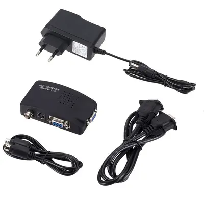 BNC VGA video dönüştürücü, analog kamera gözetlemesi için - 2