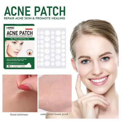 Unsichtbare Akne-Patches, 72 Stück