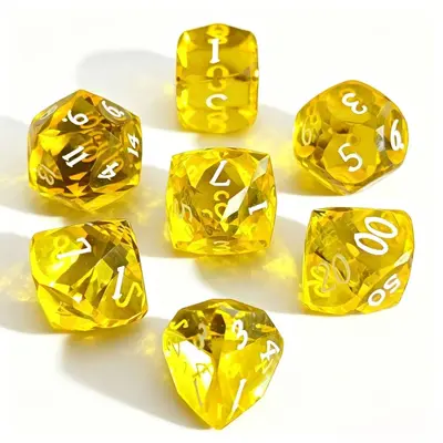 D20 D6 Polyhedral Dice Set for Dungeons and Dragons