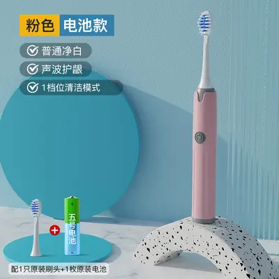 Rechargeable Household Vibrating Electric Toothbrush with Water Flosser for Adults - 9