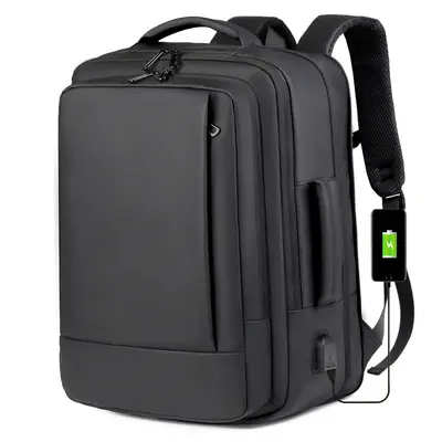 Men's Expandable Business Casual Backpack, Commuter Laptop Backpack