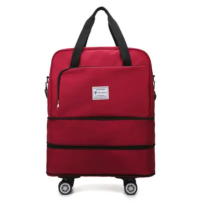 Expandable travel bag, large capacity airline luggage - 10