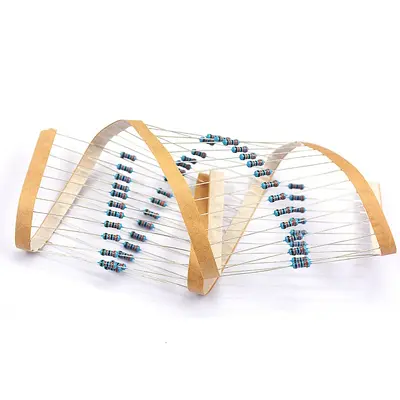 Metal Film Resistor Set, 1/4W-5W, 1% Tolerance, 22Ω, 1K, 10K, 4.7K