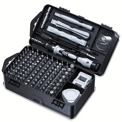 115-in-1 screwdriver set, multifunctional manual screwdriver set for mobile phone repair and disassembly, for home use.