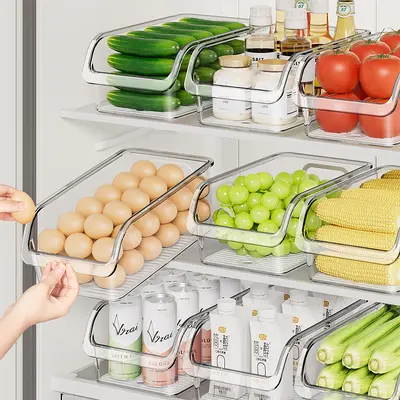 Refrigerator Storage Box Food-Grade Drawer Type
