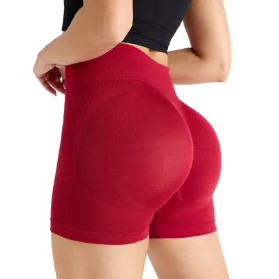Women's Yoga Three-Quarter Shorts, Quick-Dry, High Elasticity - 6