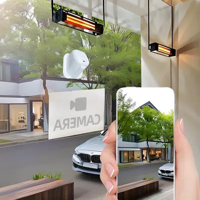 Fenster-Überwachungskamera WiFi Smartphone-Fernzugriff - 4