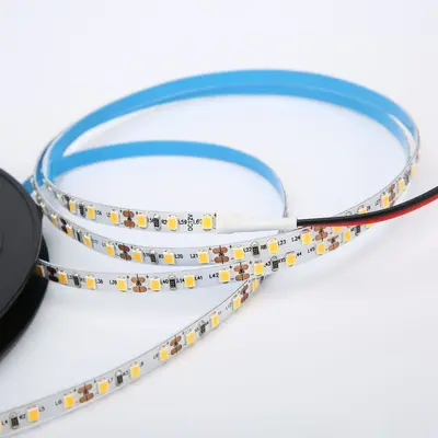LED ışık şeridi kapalı ev dekorasyon sensörü atmosfer ışığı 2835 alçak gerilim yüksek parlaklık Amazon popüler çift renk sıcaklığı ışık şeridi
