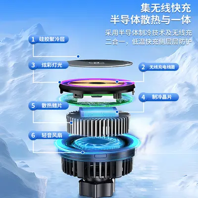 Magnetic Car Air Vent Phone Holder with MagSafe Wireless Charging