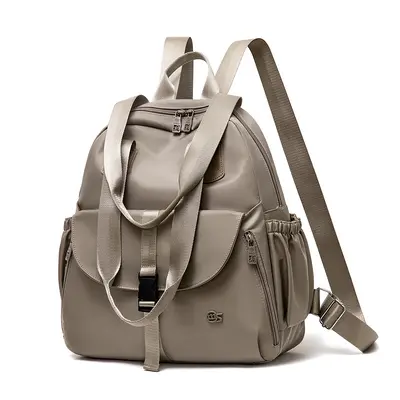 Women's Lightweight Waterproof Oxford Fabric Backpack for Commuting and Travel - 7