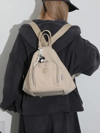 Beixiang Damentasche, wasserdicht, multifunktional, Rucksack und Umhängetasche - 6