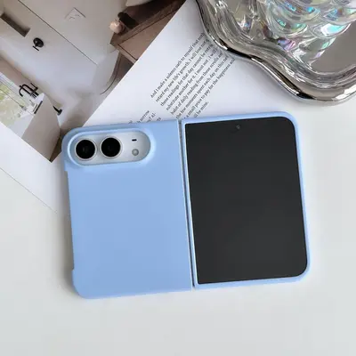 适用于IPhone Duo折叠液态硅胶手机壳磁吸前后保护壳膜一体保护套 - 7