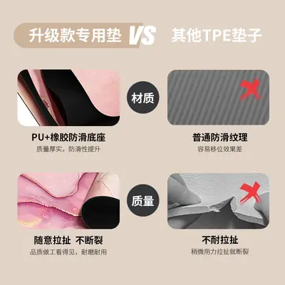 Yoga mat, non-slip, PU, frosted surface