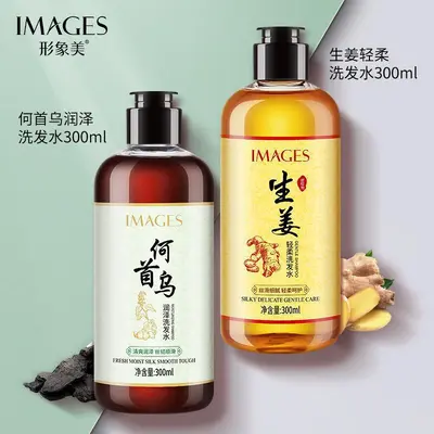 Xingxiangmei Ginger Moisturizing Shampoo with Polygonum Multiflorum and Camellia Seed
