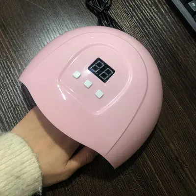 54W UV LED tırnak kurutucu, akıllı sensörlü, USB şarjlı