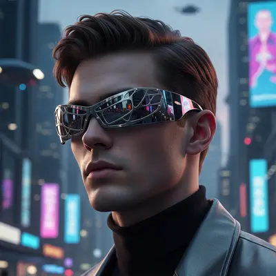 Y2K Wraparound Futuristic Sunglasses Metal Mesh Party Eyewear