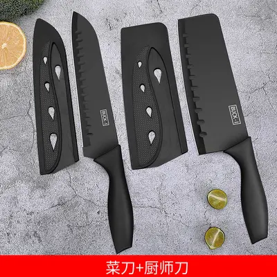 Mutfak bıçak seti kesme tahtası dahil, bebek gıdası tam set - 11