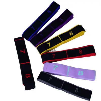 Numbwin Yoga-Dehnband in 8-Form, hochelastisches Widerstandsband