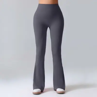 Thin Summer Yoga Pants for Women, Butt-Lifting, Quick-Dry, Flared - 9