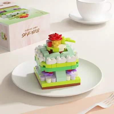 JIHUI Art High M3201 pasta partisi çocuk yapı taşı seti - 11
