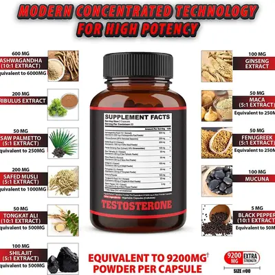 玛咖胶囊EXTRA STRENGTH能量补充耐力增强跨境爆款