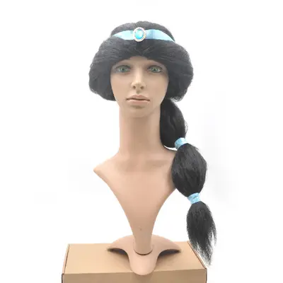 Keten sarısı altın karışımlı moda peruk, cosplay ve kostüm için - 12
