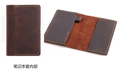1158 Genuine Leather Crazy Horse Passport Travel Wallet Card Holder - 10